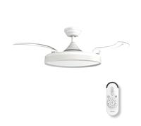 Ventilateur de plafond Taurus Polar Hide & Go Blanc Blanc