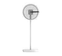 Taurus Ice Brise XL-Compact Ventilateur sur pied à moteur numérique 24 W Entièrement pliable 5 pales de 46 cm Système d'oscillation 12 vitesses Minuterie Fond rond Hauteur réglable