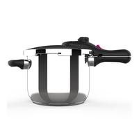 Taurus Moments Rapid 6L Autocuiseur 6L Triple Système de Sécurité Valve Amovible 4 Positions Cool Touch Tous types de Cuisine Passe au lave-vaisselle Acier Inoxydable