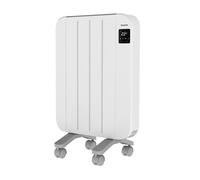 Taurus Radiateur électrique Népal 1000 – 4 éléments 1000 W mur ou pied, thermostat réglable 24h/7j