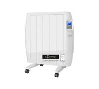 Taurus Radiateur électrique à inertie sèche Malbork 900 900W Thermostat 10-35°C Programmateur Blanc