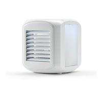 Taurus Snowfield Mini - Mini climatiseur mobile 5W, mini ventilateur, avec lumière, 640 ml, 3 vitesses, ventile, refroidit et humidifie, réservoirs réfrigérants