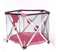 Tavalax Parcs pour bébés – Parc pliable de haute qualité avec sac Tavalax, rose – Un parc compact et facile à transporter car extrêmement léger et livré avec un sac. | équipements de qualité pour la v
