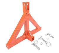 TaxCGkXBR Attelage Rapide 3 Points Avec Récepteur 2 Pouces Compatible Avec Kioti BX Catégorie 1 Tracteurs 3000 LBS(Style: Orange)