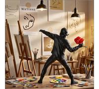 Taxually Sculpture Decoration Interieur Decoration de Bureau Statuette Couple Statue Decoration Interieur Statuette Decoration Statues Décoratives Objet Decoration