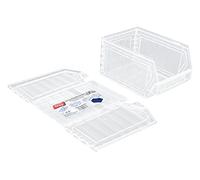 Tayg 202346 ensemble de 5 pièces. Tiroir pliable et empilable no.53P Jeu de 5 boîtes de rangement, plastique, transparent, pliable, 236 x 160 x 130 mm