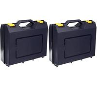 Tayg 370040 B040 Boîte à Outils en Plastique 385 x 330 x 130 mm (Lot de 2)