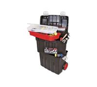 Tayg Caisse à outils sur roulettes Plastique 47 x 29 x 63 cm avec insert et boîte de triage