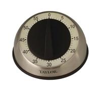Taylor Precision Products Minuteur mécanique Pro en Acier Inoxydable.