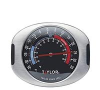 Taylor Pro Thermomètre pour Congélateur et Réfrigérateur, Acier Inoxydable