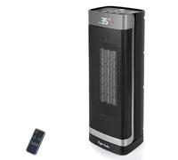 Taylor Swoden Fiery pro - Chauffage d'appoint PTC de 2000W pour usage intérieur, minuterie 24 heures, oscillation de 70°, 4 modes, chauffage electrique en céramique avec télécommande.