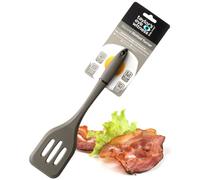 Taylors Eye Witness Grande Spatule En Silicone Ajourée Gris - Va Au Lave-vaisselle Parfait Pour Les Poêles Antiadhésives À Fente, Résiste Aux Odeurs, Aux Taches Et À La Chaleur (260 ° C)