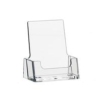 Taymar Lot de 10 Porte-Cartes de Visite en Format Portrait Transparent