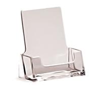 Taymar VBC56 support de carte de visite portrait Lot de 10 transparent