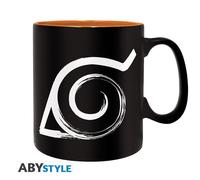 Taza ABYSTYLE Naruto Shippuden Konoha 0,46 L Cerámica Negre