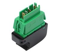 TAZIZI 84810-0H010 Ensemble de bouton en verre pour porte du conducteur | Pour 107 1007 C1 2005-2014, connecteur de borne enfichable, boîtier noir, base verte, remplacement de commande de fenêtre