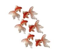 TAZIZI Applique Poisson Poisson Couture Couture Rouge | Base en maille cousue avec texture de fil surélevée pour vêtements de scène, costume, vêtement accentué sur la poitrine