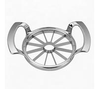 Tazoueoo Coupe-Pomme, 12 Lames Inox, Évideur à Fruits, 10,5 cm | Coupe-fruits pour 12 quartiers fins, collations et tartes; larges poignées pour une pression stable