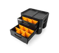 TB-B1-D-72-BEA Mallette StackTech 2 tiroirs 53 x 40,5 x 39,5 cm