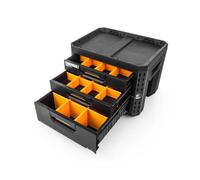 TB-B1-D-73 Coffre à outils empilable 3 tiroirs IP65 noir