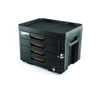 TB-B1-D-74 Coffre à outils empilable 4 tiroirs StackTech XL noir