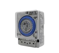TB35N 100-240V 20A Chauffe-eau sur rail DIN Interrupteur de minuterie programmable Contrôleur de temps Interrupteur de minuterie mécanique