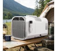 TBANVOO Climatiseur Portatif pour Caravane & Camping-Car, Unité AC de Tente | 5100 BTU, Déshumidificateur, Minuterie Automatique & Contrôle sans Fil - Refroidissement Ultra Silencieux pour Tentes