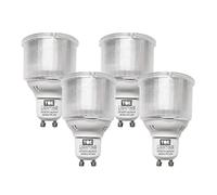 TBE LIGHTING Lot de 4 ampoules LED à réflecteur 6,5 W GU10 avec culot GU10 Blanc froid 4000 K 650 lumens Remplace les ampoules CFL 11 W avec boîtier identique