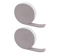 Tbest 2 Pièces Bande en Mousse pour Porte Fenêtre Isolation Acoustique | Adhésif puissant, -vent résistant aux intempéries, pour les espaces sous les portes.