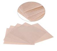 Tbest 5 Sacs Antiadhésifs Réutilisables pour Four à -ondes et Barbecue, Revêtement Ptfe de qualité Alimentaire, Chaleur jusqu'à 260 ℃, Sacs de Cuisson 17x19 Cm pour Pain Pizza Fromage grillé
