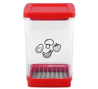 Tbest à Fruits avec Lames en Acier Inoxydable, aliments Multifonctionnel pour Légumes, œufs, Fraises, Effort pour des Tranches Uniformes, Compact 4,13 X 2,95 Pouces, Outil de Cuisine en ABS