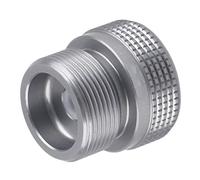 Tbest Adaptateur de Bouteille de Gaz, Convertisseur MAPP Compact | Construction en alliage d\'aluminium, conception légère, utilisation économique du gaz, compatible avec le camping en plein