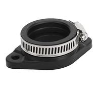 Tbest Adaptateur de Carburateur de Moto Collecteur D'admission en Caoutchouc Démarrage de Carburateur de Haute qualité Résistant à la Chaleur Durable pour Carburateurs OKO VM24 PE28 30 (60-29MM)