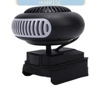 Tbest Appareil de chauffage Chauffage électrique Portable sans Fil alimenté par Batterie avec Rotation à 360 quincaillerie air