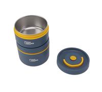 Tbest Boîte à en Acier Inoxydable, Grande capacité (2 Insulated Box) | Conception étanche, facile à nettoyer, portable pour le travail, l\'école