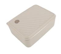 Tbest Boîte à Lunch Scellée avec Grande capacité de 1200 Ml (Beige) | Acier inoxydable 304, conception étanche, facile à nettoyer, adapté à une utilisation en extérieur
