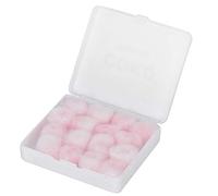 Tbest Bouchons d'oreille Antibruit en Silicone, Réduction de 27db, pour Dormir, Natation, Travail, Audition, Confortables et Réutilisables