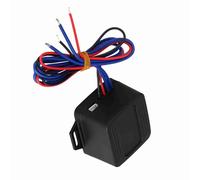 Tbest Bouton de Moteur avec LED et Boîtier de Relais de sécurité (BLUE) | Ajustement universel, facile à installer, éclairage LED lumineux, matière plastique de qualité, adapté à divers véhicules