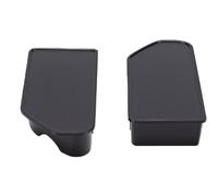 Tbest Caches pour Trous de Ridelle, Bouchons D’encoches de Ridelle Style D’Origine à Clipser Aspect Noir Propre, for Remplacement Direct et Apparence Soignée