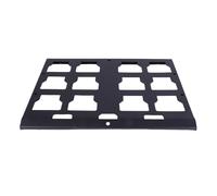 Tbest Chariot de Caisse à Outils pour Packout, capacité de 200 LB | service, acier au carbone épais, grandes roues, système de freinage, adapté au transport