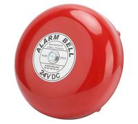 Tbest Cloche d'alarme électrique à Gâche Interne de 6 Pouces 95Db avec Bobine électromagnétique en Cuivre Pur, Boîtier en Acier au Carbone pour la sécurité Industrielle 12V 24V 220V de Large 800