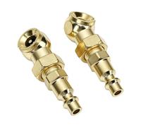 Tbest Closed Chuck, Raccord fileté FNPT de 1/4 Pouce | Structure fermée, Utilisation polyvalente, construction en laiton, Facile à utiliser avec des compresseurs