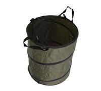 Tbest Conteneur à Déchets Pliable 90L Grande Capacité (vert foncé) | Tissu Oxford imperméable, design compact, idéal pour une utilisation en extérieur.