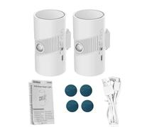 Tbest Détecteur de Mouvement Applique Murale avec Installation Magnétique | Conception sans fil, 3 températures de couleur, 4 niveaux de luminosité, batterie rechargeable, idéal pour la chambre et le