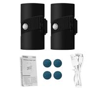 Tbest Détecteur de Mouvement Applique Murale avec Installation Magnétique | Conception sans fil, 3 températures de couleur, 4 niveaux de luminosité, batterie rechargeable, idéal pour la chambre et le