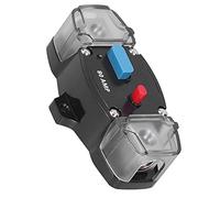 Tbest Disjoncteur Automatique 80A, Réinitialisation 12V-24V DC, Surcharge pour Voiture, Bateau, Camion, Camping-Car, Atv, Système électrique de Treuil
