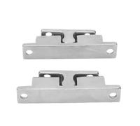 Tbest Double Verrou à Rouleau, 70 Mm, Acier Inoxydable 316, Réglable | Tension Réglable, Double Maintien de Bille, Loquet de Porte D’armoire, compatibilité Marine RV, Tiroir, Acier, Trous de