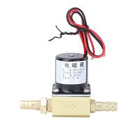 Tbest Électrovanne de Machine à Souder G1/8 ''AC220V 0~0,8 MPa pour Interrupteur de Commande de Gaz Argon CO2 à Usage Industriel (DC24V)