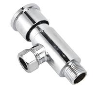 Tbest F VAE avec Bouton Poussoir Manuel en Alliage de Zinc, Kit de Réparation de Toilettes, Pièces de Rechange G1 2, équipement de Salle de Bains, Entrée d'eau VAE
