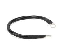Tbest Fil de Terre 11,8 Pouces 150A, Haute flexibilité Robuste, pour | Résine élastomère, Cuivre étamé, Calibre de fil 25 mm², Durable, Longueur 30 cm